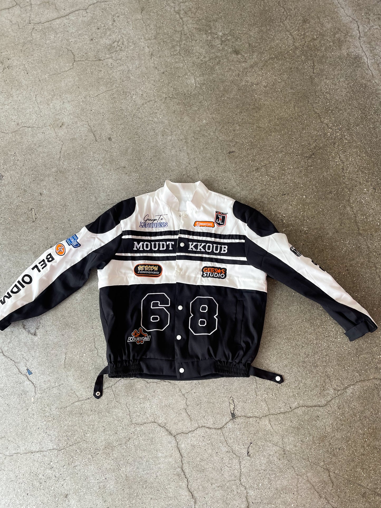 Moto Mami racer jacket - detachable